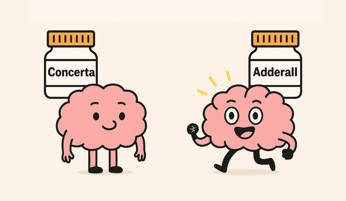 Concerta vs Adderall: What’s the Difference?